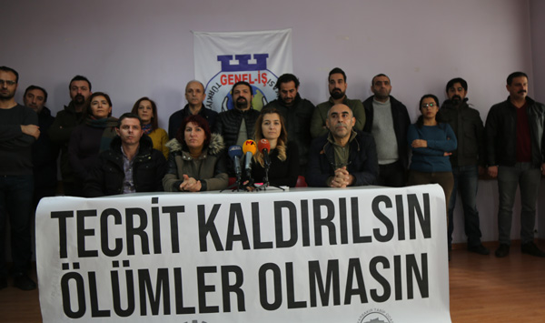 Cezaevlerindeki taleplerin yerine getirilmesini isteyen Diyarbakır Emek ve Demokrasi Platformu: Tutukluların durumu kritik