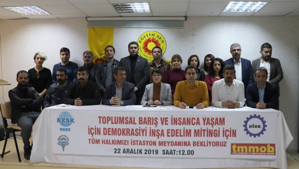 Amed Emek ve Demokrasi Platformu’ndan mitinge davet