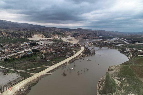 Hasankeyf'te tarihi eserleri koruma çalışmaları sürüyor