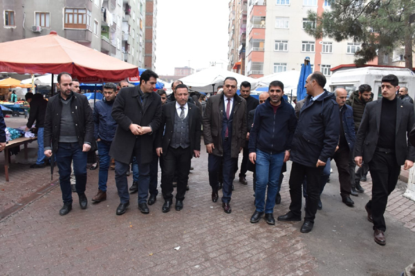 Sakarya Caddesi’ne kış önlemi