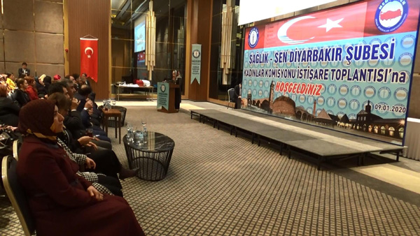 Diyarbakır’da Sağlık-Sen Kadın Komisyonu İstişare Toplantısı yapıldı