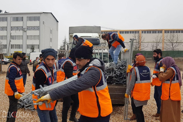 AFAD gönüllüleri Diyarbakır'a döndü