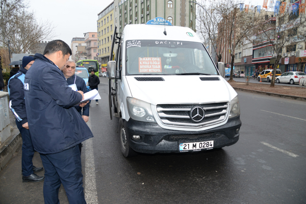 Toplu taşıma araçlarında denetim!