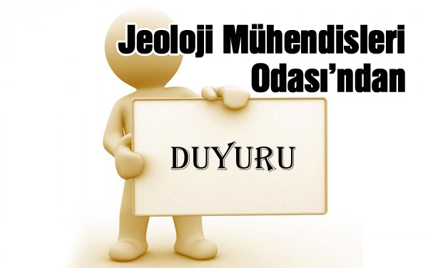 Jeoloji Mühendisleri Odası Diyarbakır Şubesi’nden duyuru!