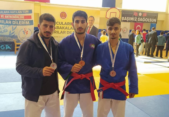 Diyarbakırlı sporculardan 3 madalya birden