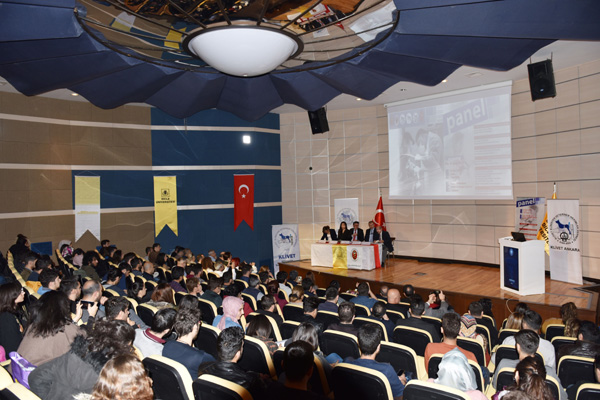 Veteriner hekimler öğrencilerle bir araya geldi