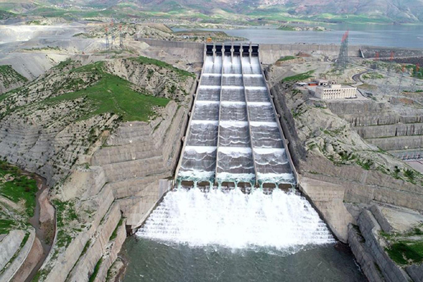 VİDEO HABER - DSİ: Ilısu Barajı'nda Dolusavak test ediliyor