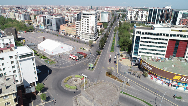 VİDEO HABER - Diyarbakır bir kez daha sessizliğe büründü