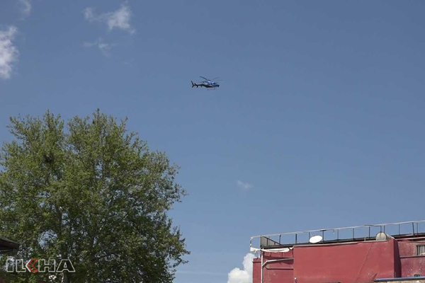 VİDEO HABER - Sokağa çıkma yasağı helikopterle denetleniyor