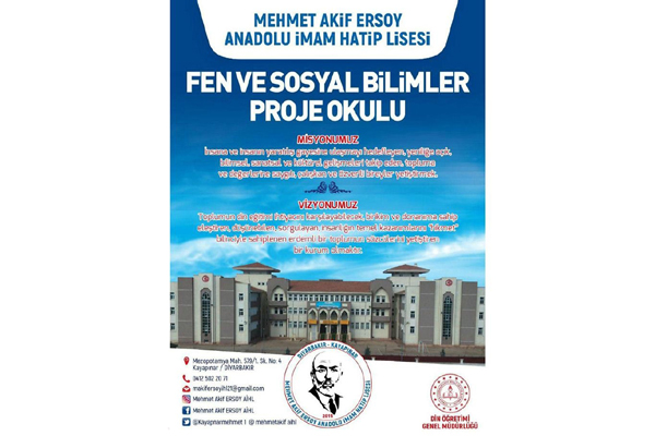 VİDEO HABER - Mehmet Akif Ersoy Anadolu İmam Hatip Lisesi proje okulu oldu