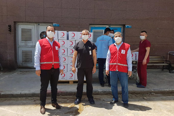 VİDEO HABER - Kızılay’dan Mardin Devlet Hastanesine hijyen paketi desteği