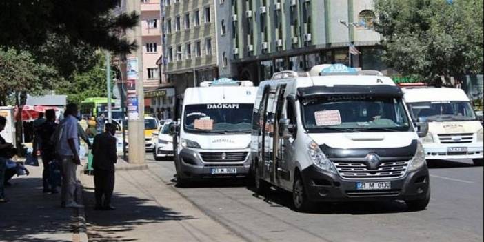 Diyarbakır’da o hattaki dolmuş ücretlerine zam