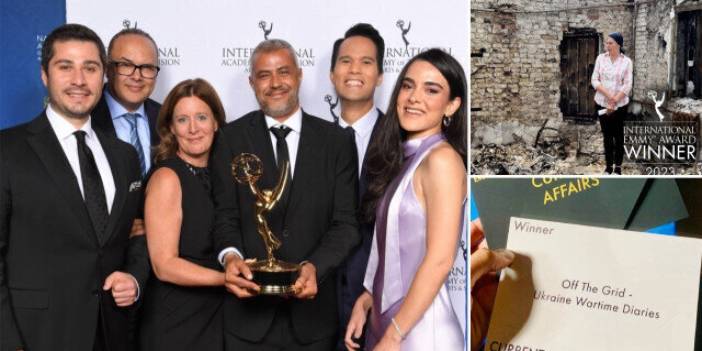 Türkiye'nin ilk uluslararası Emmy haber ödülünü TRT aldı