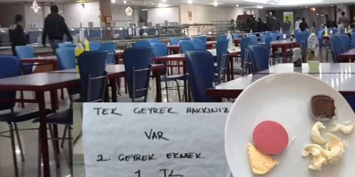 Diyarbakır KYK yurdunda kahvaltı şikayeti; Doymuyoruz