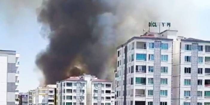 Diyarbakır’da tarım alanındaki yangın sitelere kadar ulaştı
