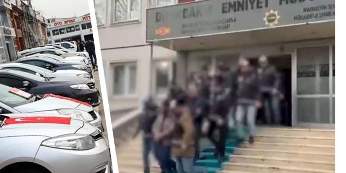 Diyarbakır'da galeri görünümlü tefecilere operasyon