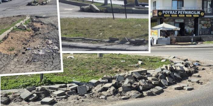 Bu görüntüler kente yakışmıyor; Diyarbakır büyük bir köyü andırıyor