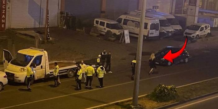 Diyarbakır'da hareketli dakikalar: Alkollü kadın sürücü sinir krizi geçirdi!