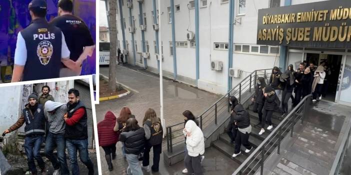 Diyarbakır merkezli büyük uyuşturucu operasyonu: Zehir Ağına Büyük Darbe!