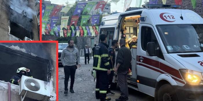 Diyarbakır’da ev yangınında can pazarı; İtfaiye ekipleri zamanla yarıştı