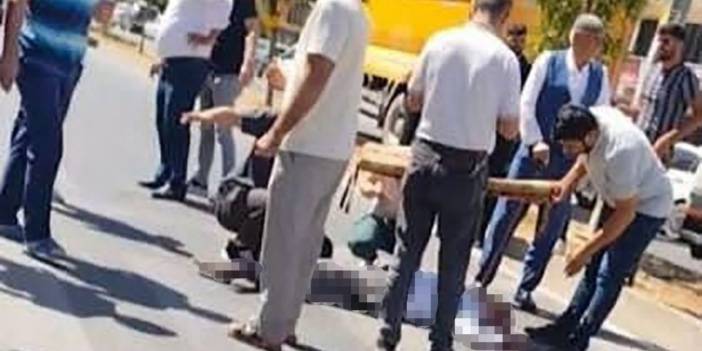 Diyarbakır’da feci kaza: Yolun karşısına geçerken kamyon çarptı