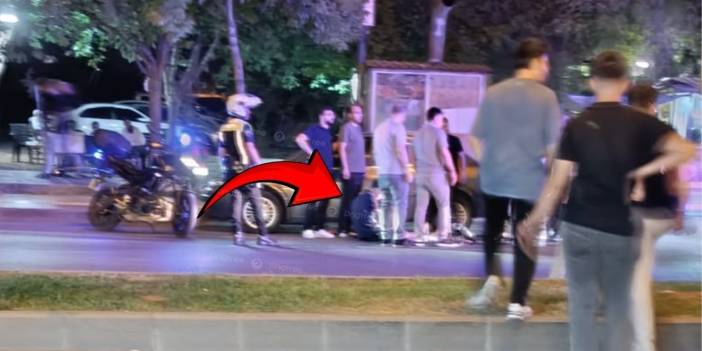 Diyarbakır'da ölümle burun buruna! Kamyona tutunan patenli genç yola savruldu