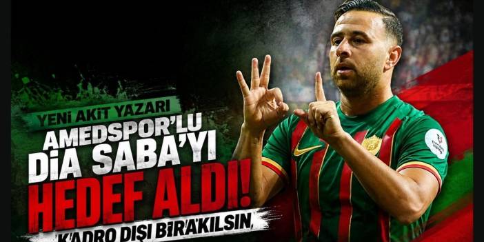 Yeni Akit Amedspor’lu Dia Saba’yı hedef aldı; Kadro dışı bırakılsın