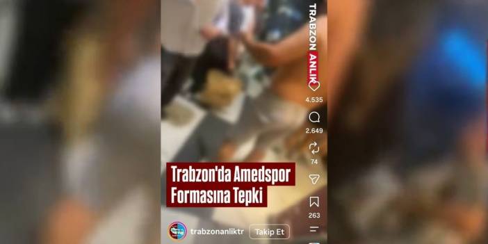 Trabzon’da Amedspor forması gerilimi: Genç kadına saldırı girişimi