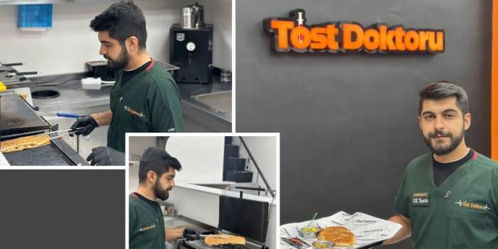 Diyarbakır’daki ikinci şubesini açtı; Tıp fakültesini bıraktı, tostçuluk yapmaya başladı