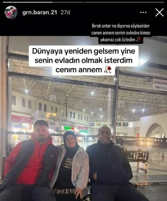 Narin'in abisi Baran Güran'dan kafaları karıştıran paylaşım